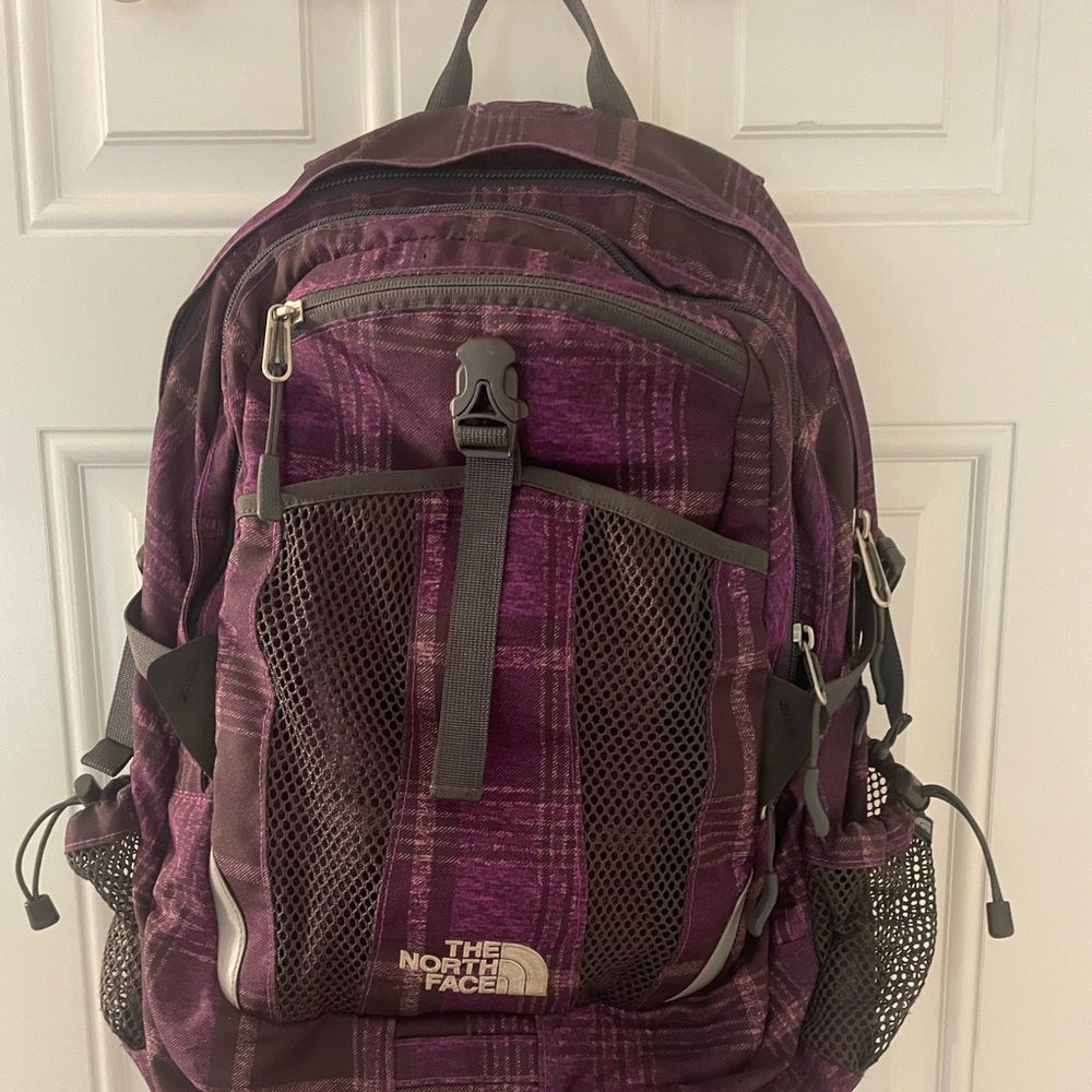 North Face Backpack - Purple